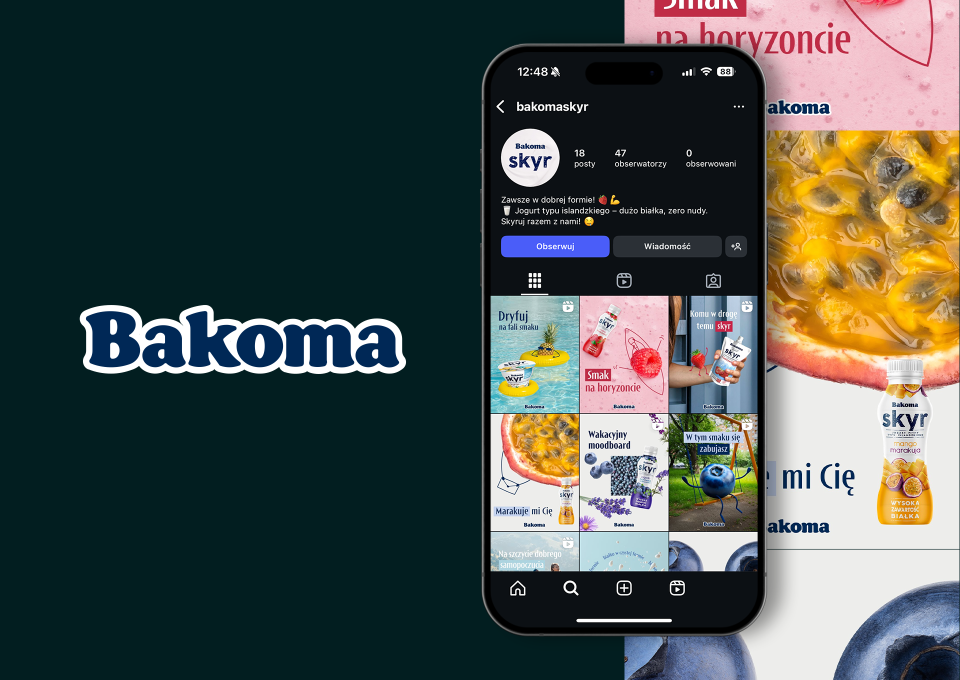 Bakoma Skyr – Zawsze w dobrej formie!