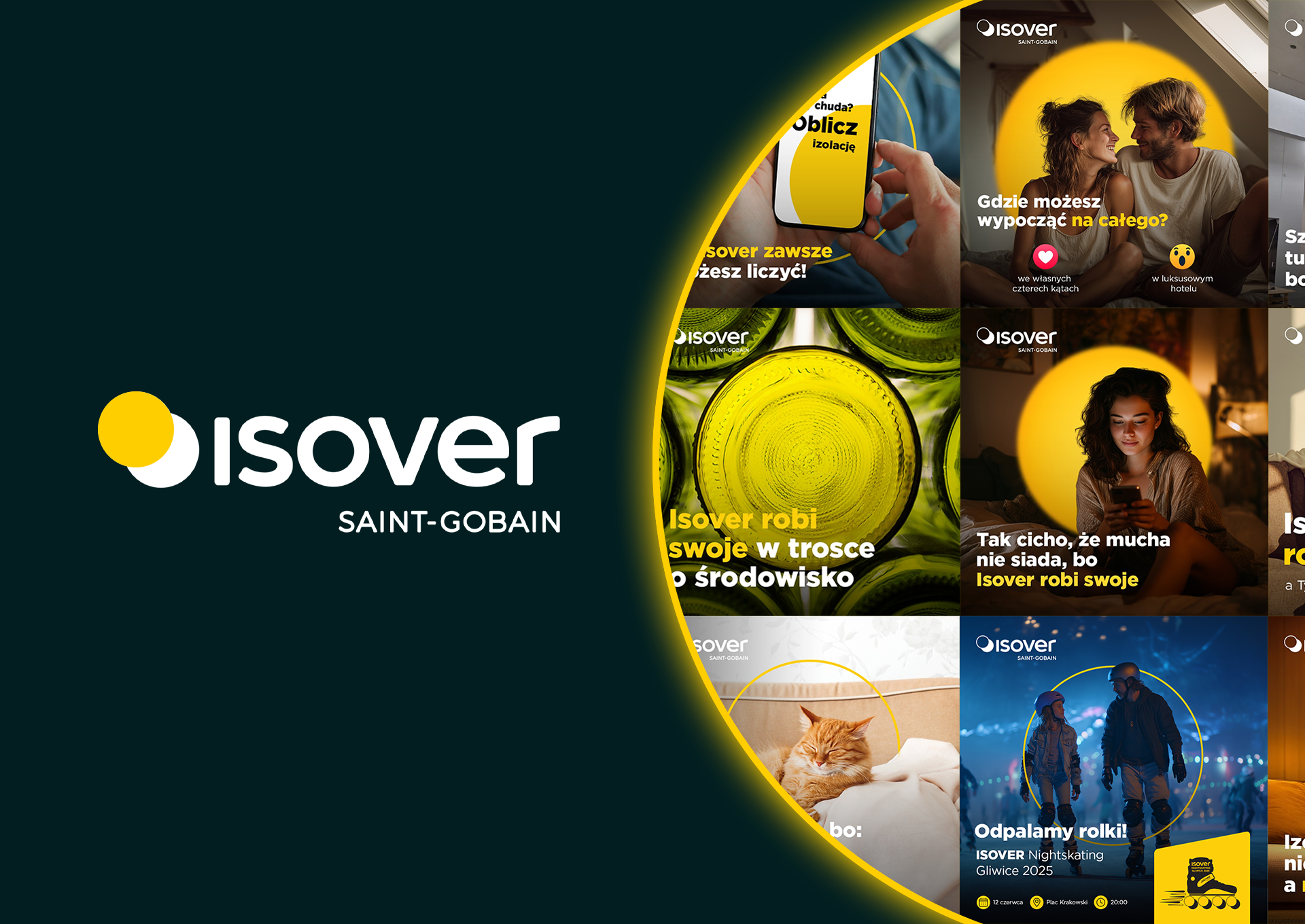360 Campaign - “ISOVER robi swoje” (“ISOVER does its job”)
